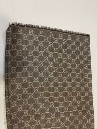 Gucci Light Brown GG Scarf-Scarf-Gucci-The Closet Egypt