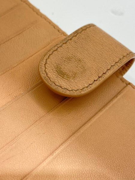 Bottega Veneta Nude Long Wallet-wallet-Bottega Veneta-The Closet Egypt