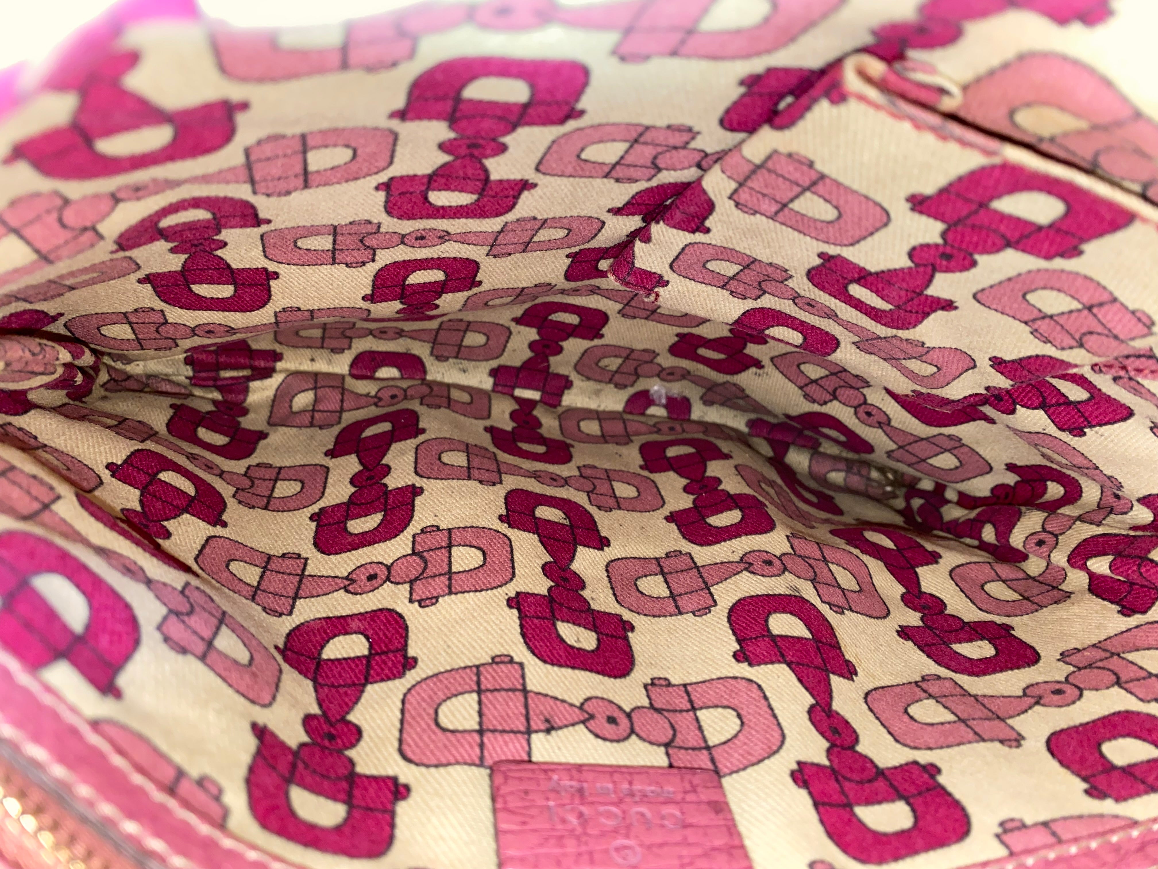 Gucci Bicolor GG Crossbody Bag W/ Bag Charm-handbag-Gucci-The Closet Egypt