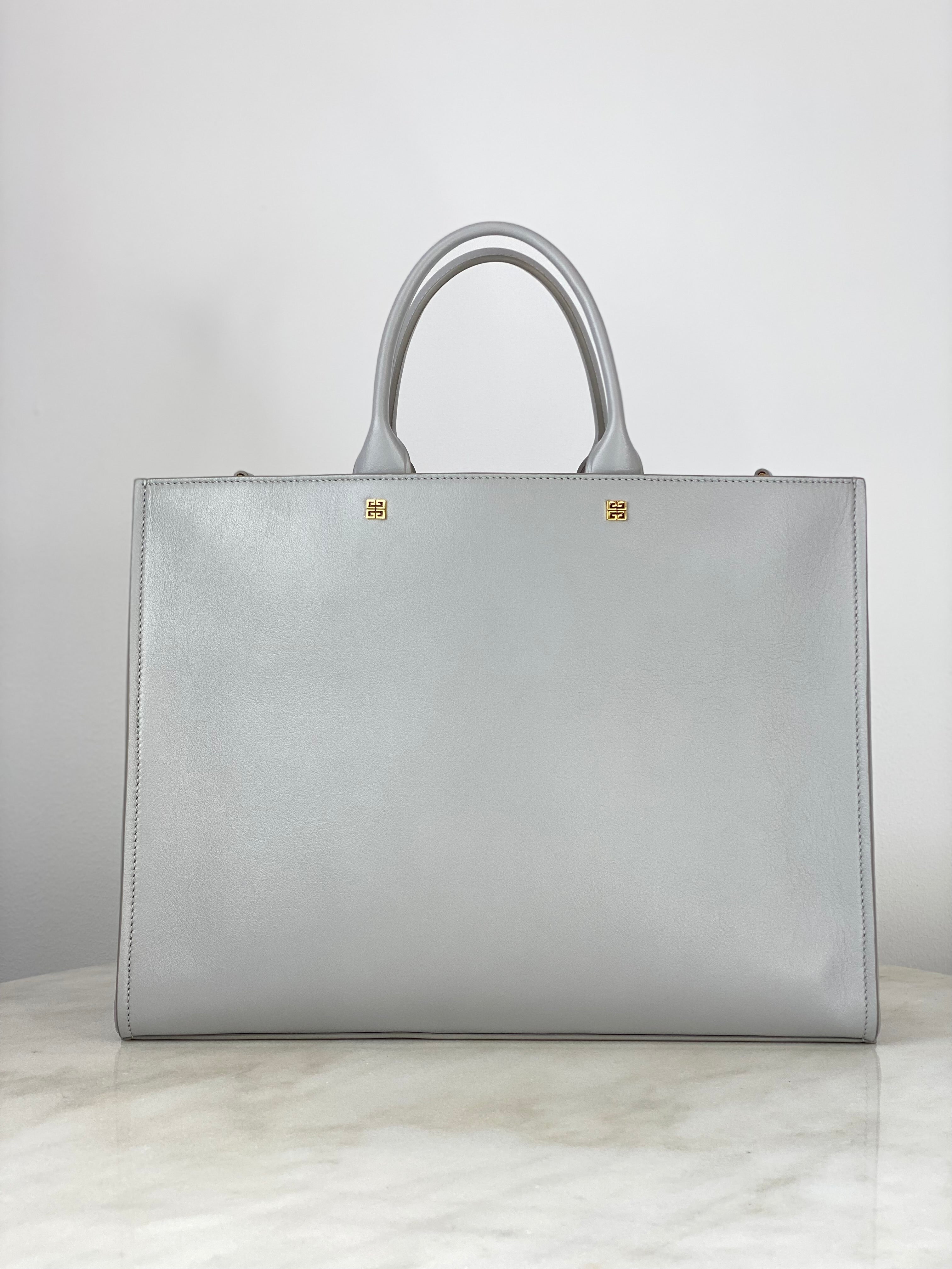 Givenchy Grey G-Tote Bag W/ Strap-handbag-Givenchy-The Closet Egypt