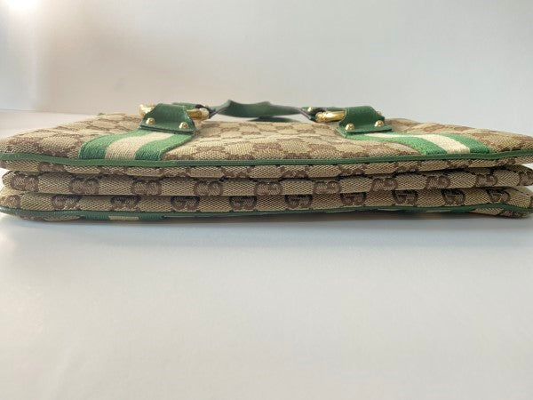 Gucci Tricolor GG Bamboo Satchel Small Bag-handbag-Gucci-The Closet Egypt