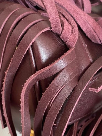 YSL Burgundy Emmanuelle Fringed Hand Bag-handbag-YSL-The Closet Egypt