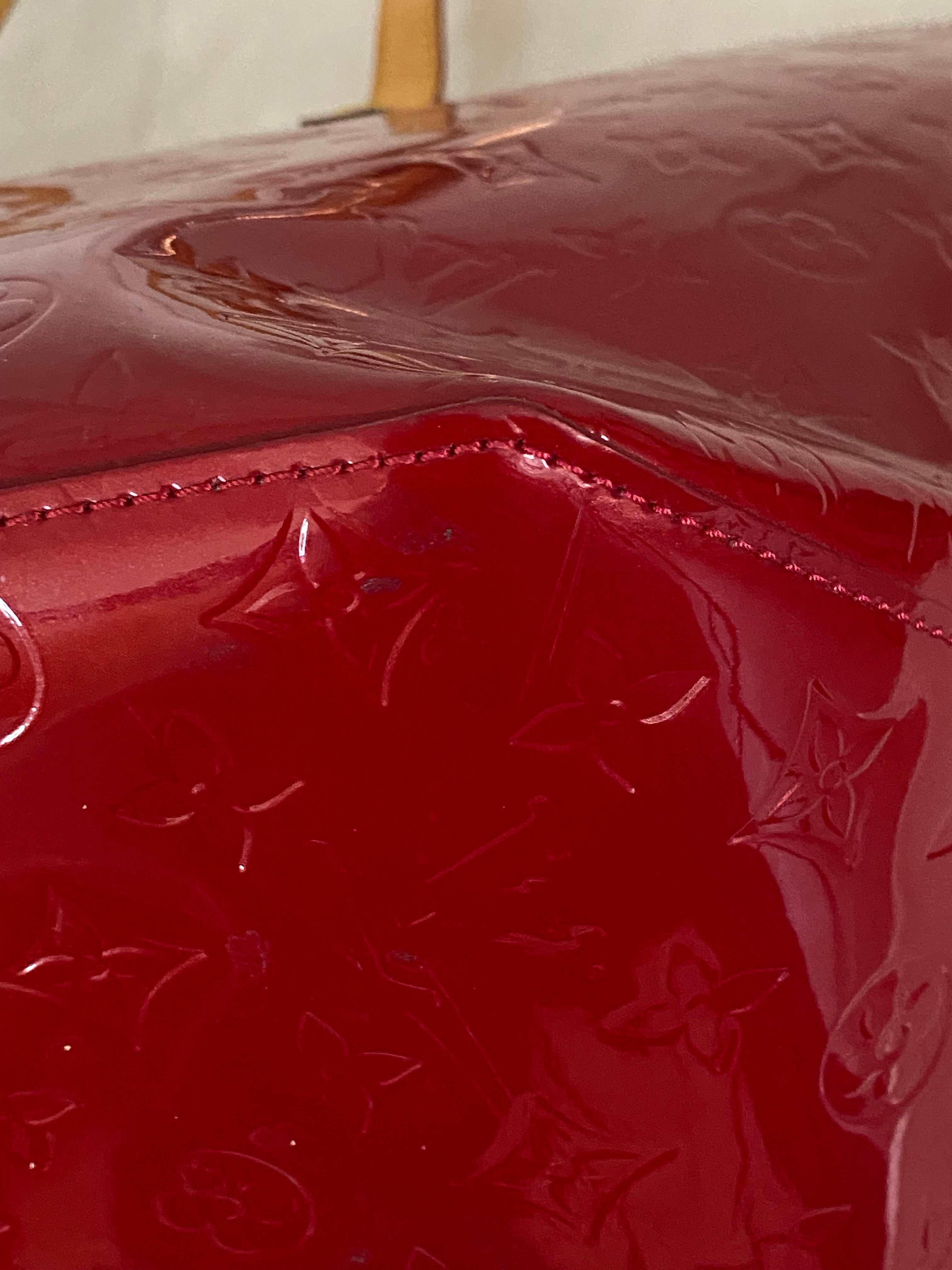 Louis Vuitton Red Monogram Vernis Bellevue GM Bag-handbag-Louis Vuitton-The Closet Egypt