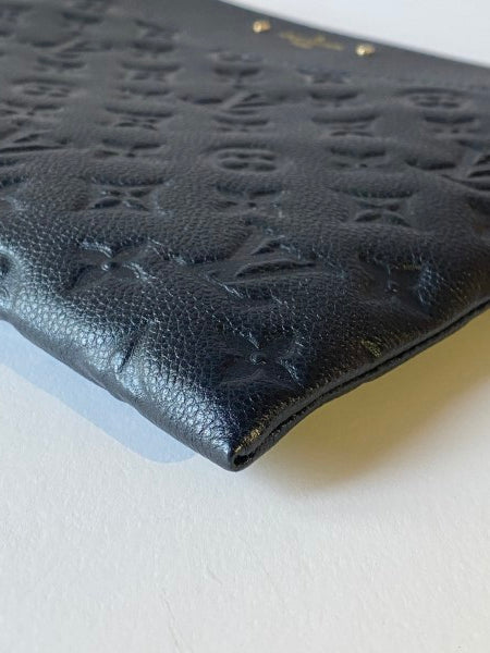 Louis Vuitton Black Monogram Empreinte Daily Pouch-Pouch-Louis Vuitton-The Closet Egypt
