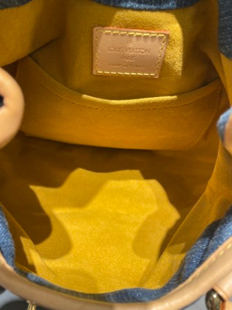 Louis Vuitton Pleaty Denim Small Tote Bag-handbag-Louis Vuitton-The Closet Egypt