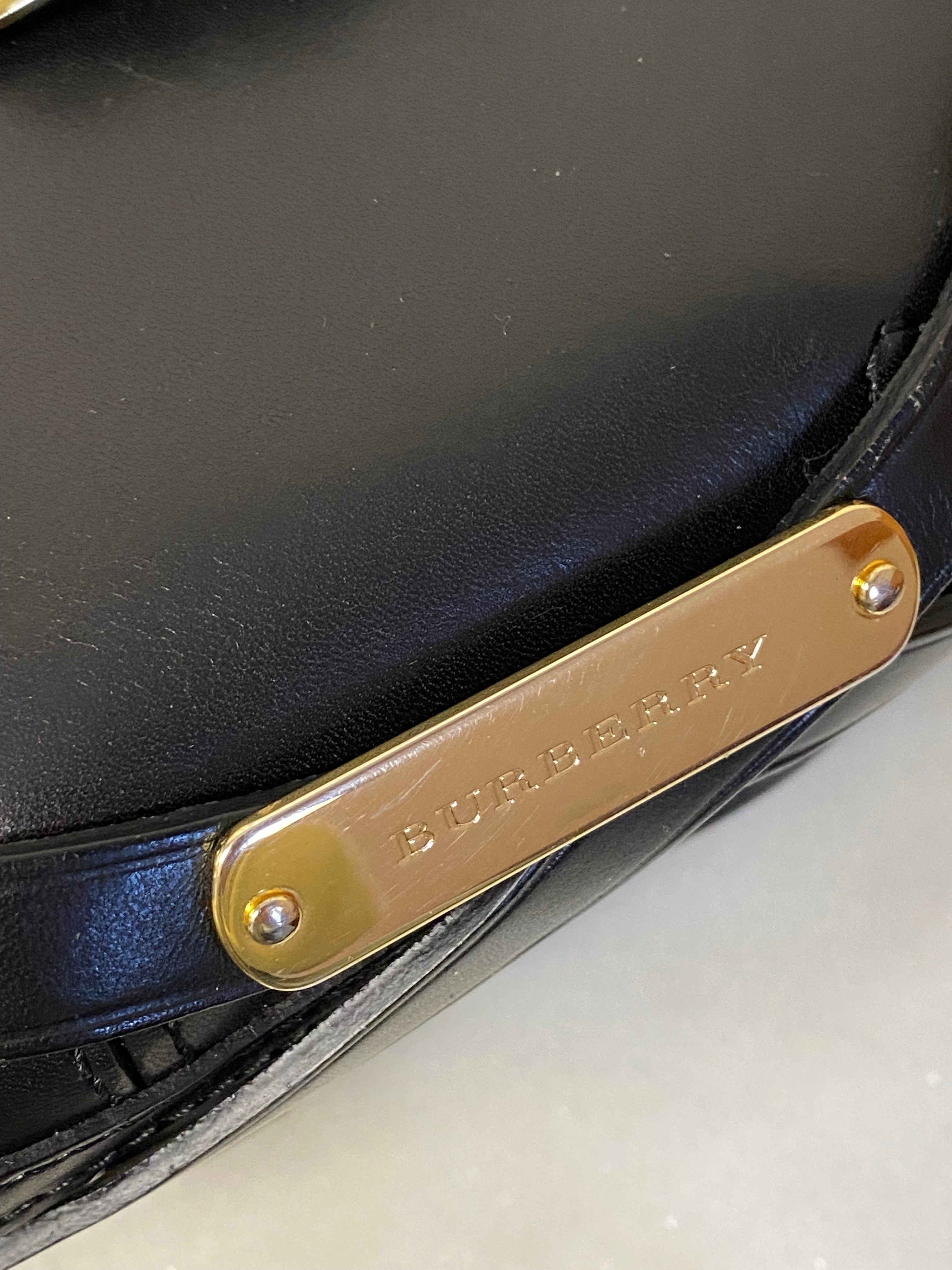 Burberry Black Crossbody Bag-handbag-Burberry-The Closet Egypt