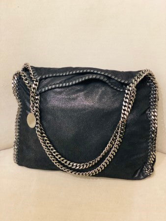 Stella Mccartney Black Falabella Bag-handbag-Stella Mccartney-The Closet Egypt
