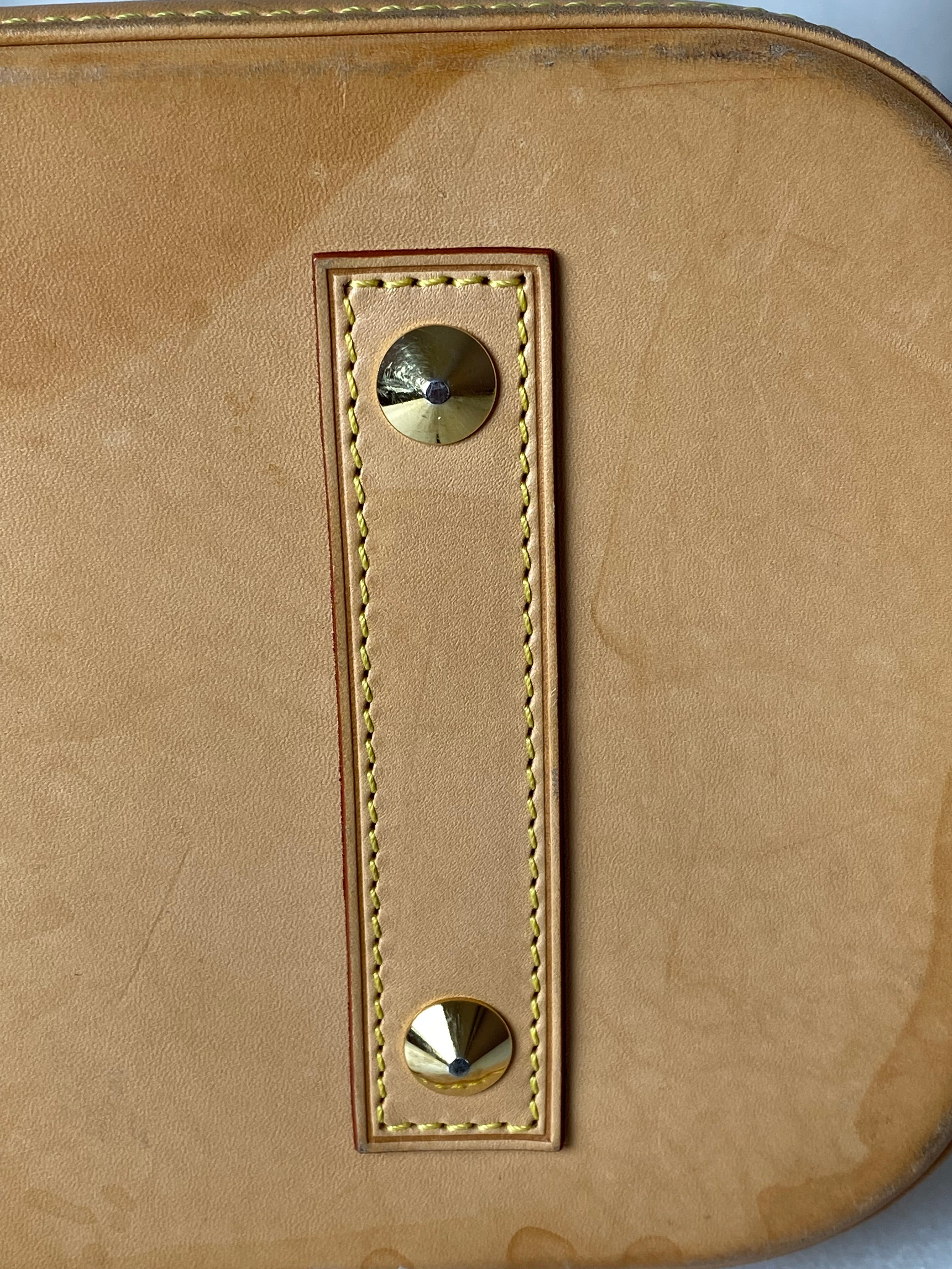 Louis Vuitton White Multicolored Monogram Alma MM Bag-handbag-Louis Vuitton-The Closet Egypt