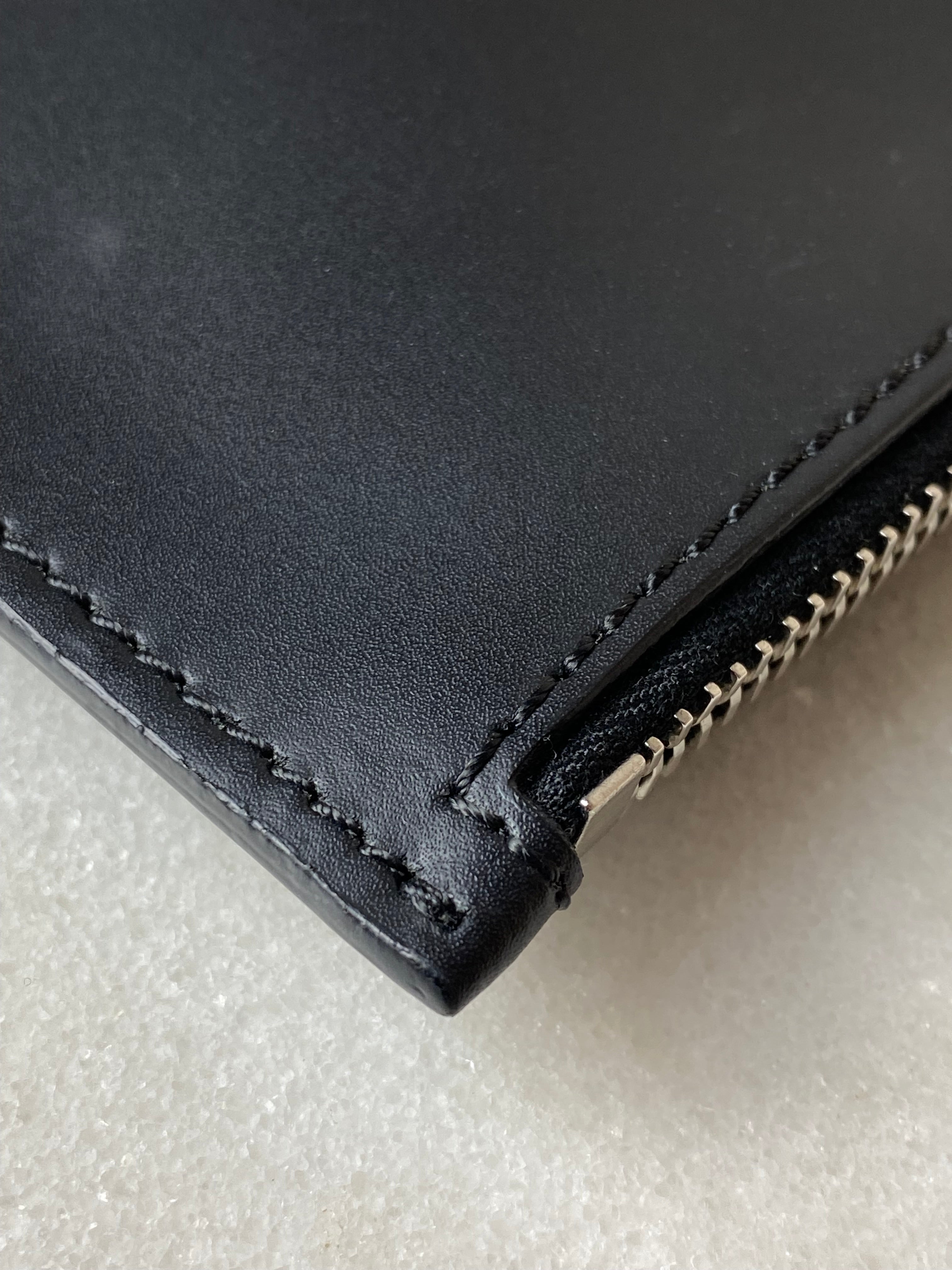 Valentino Black VLTN Logo Clutch-Clutch-Valentino-The Closet Egypt