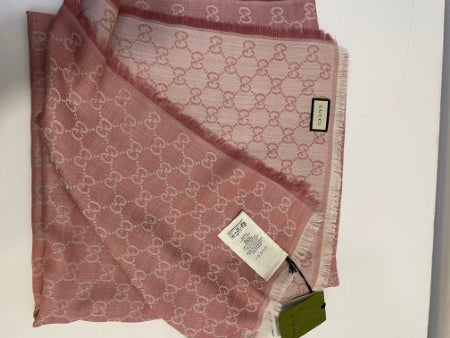 Gucci Pink GG Scarf-Scarf-Gucci-The Closet Egypt