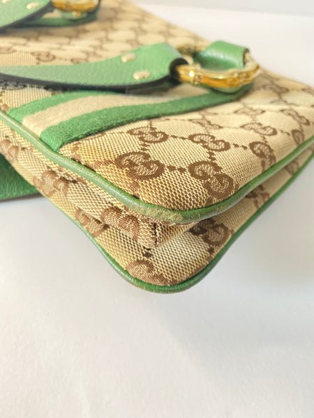 Gucci Tricolor GG Bamboo Satchel Small Bag-handbag-Gucci-The Closet Egypt