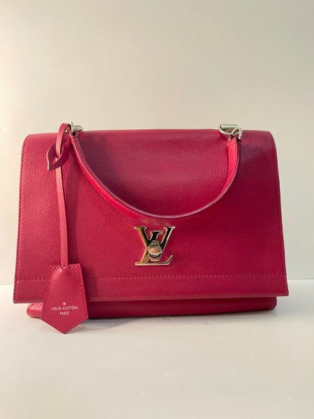 Louis Vuitton Fushia Lockme Bag-handbag-Louis Vuitton-The Closet Egypt