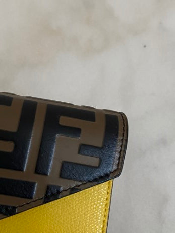 Fendi Bicolor FF Belt Bag W/ Chain-Belt Bag-Fendi-The Closet Egypt