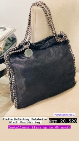 Stella Mccartney Black Falabella Bag-handbag-Stella Mccartney-The Closet Egypt