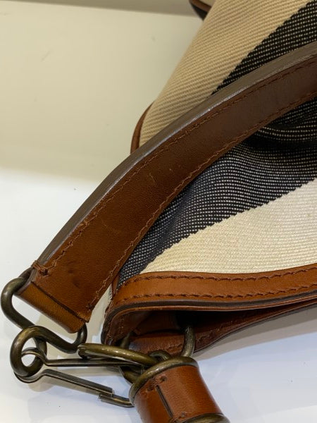 Burberry Camel Mega Check Bag-handbag-Burberry-The Closet Egypt