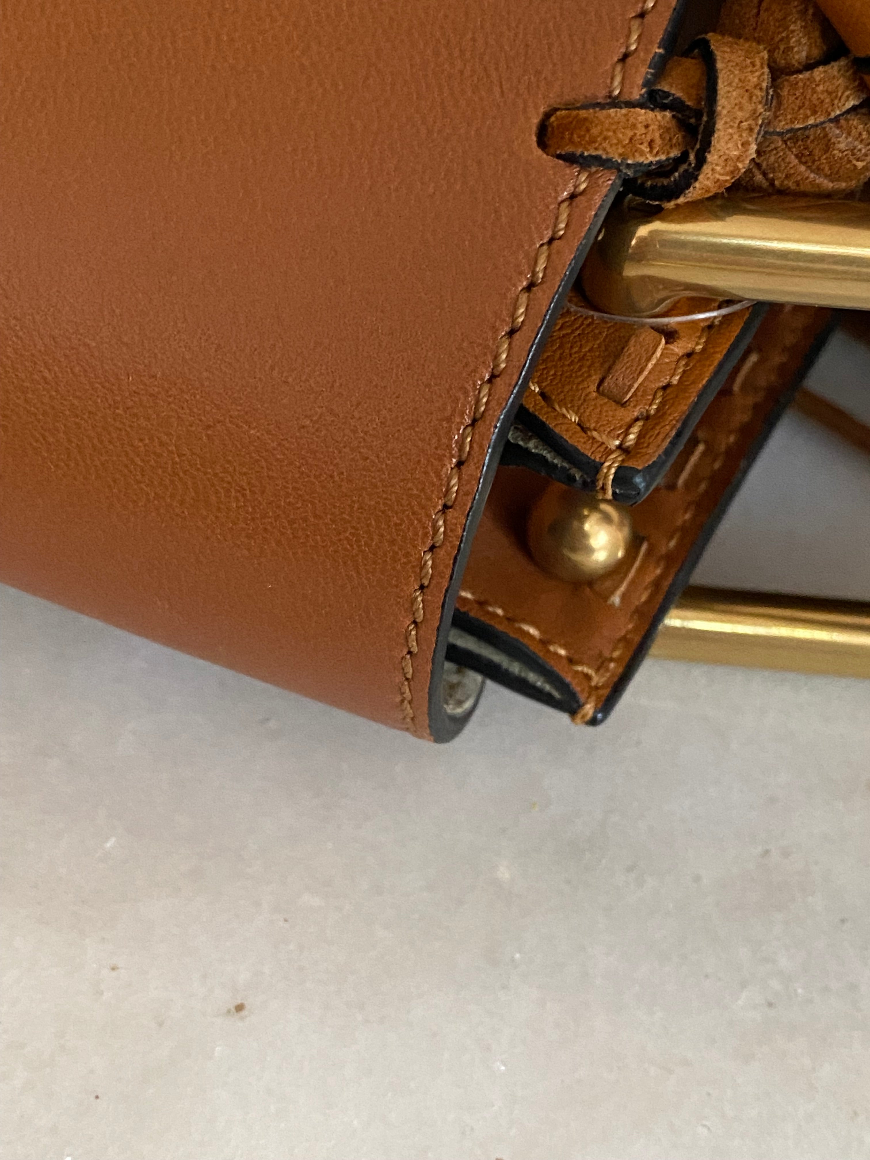 Chloe Brown Hudson Fringe Crossbody Bag-handbag-Chloe-The Closet Egypt