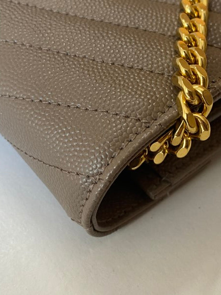 YSL Cafe Classic Cassandre WOC-Wallet Chain-YSL-The Closet Egypt