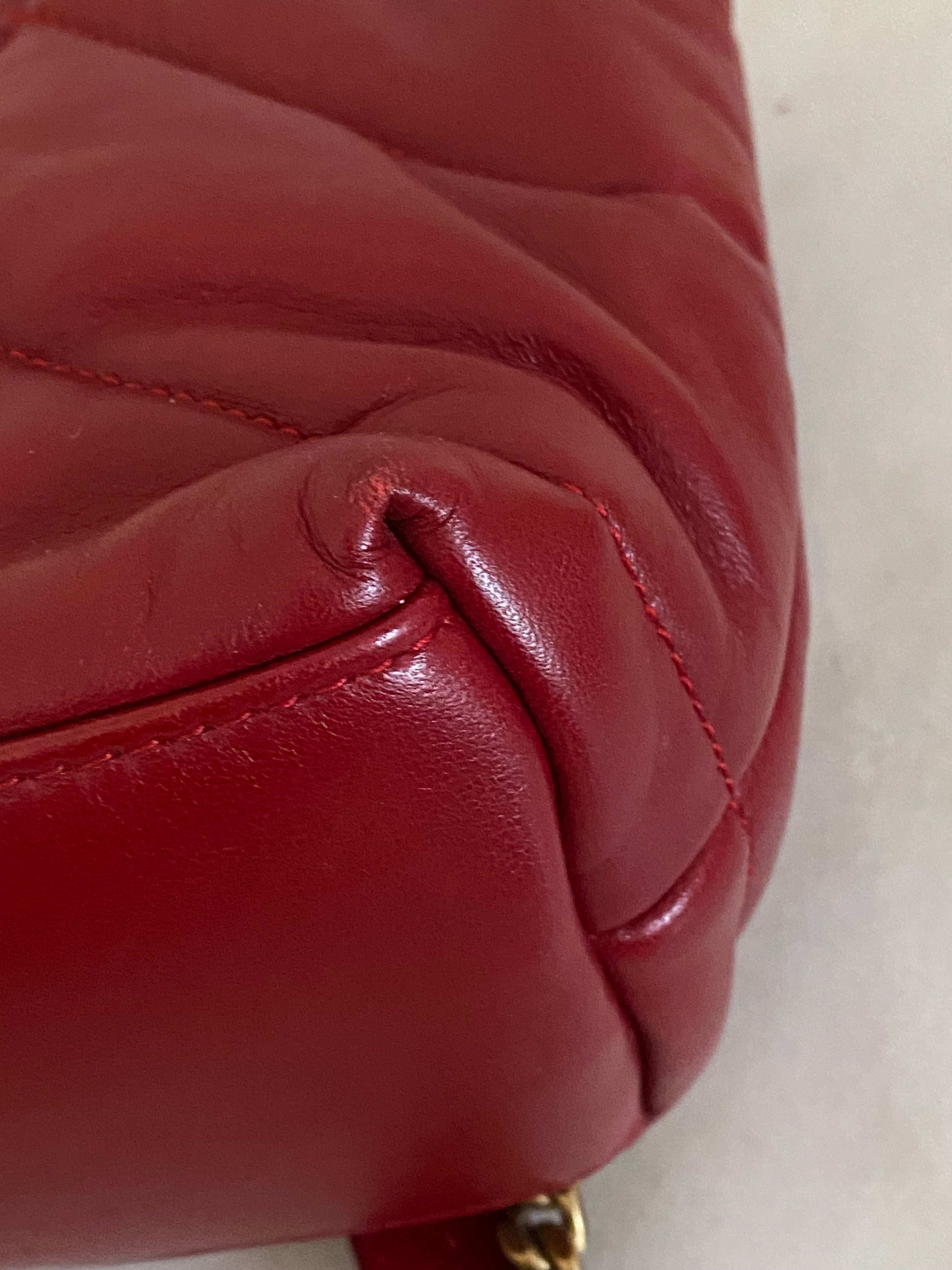 YSL Burgundy Puffer Small Shoulder Bag-handbag-YSL-The Closet Egypt