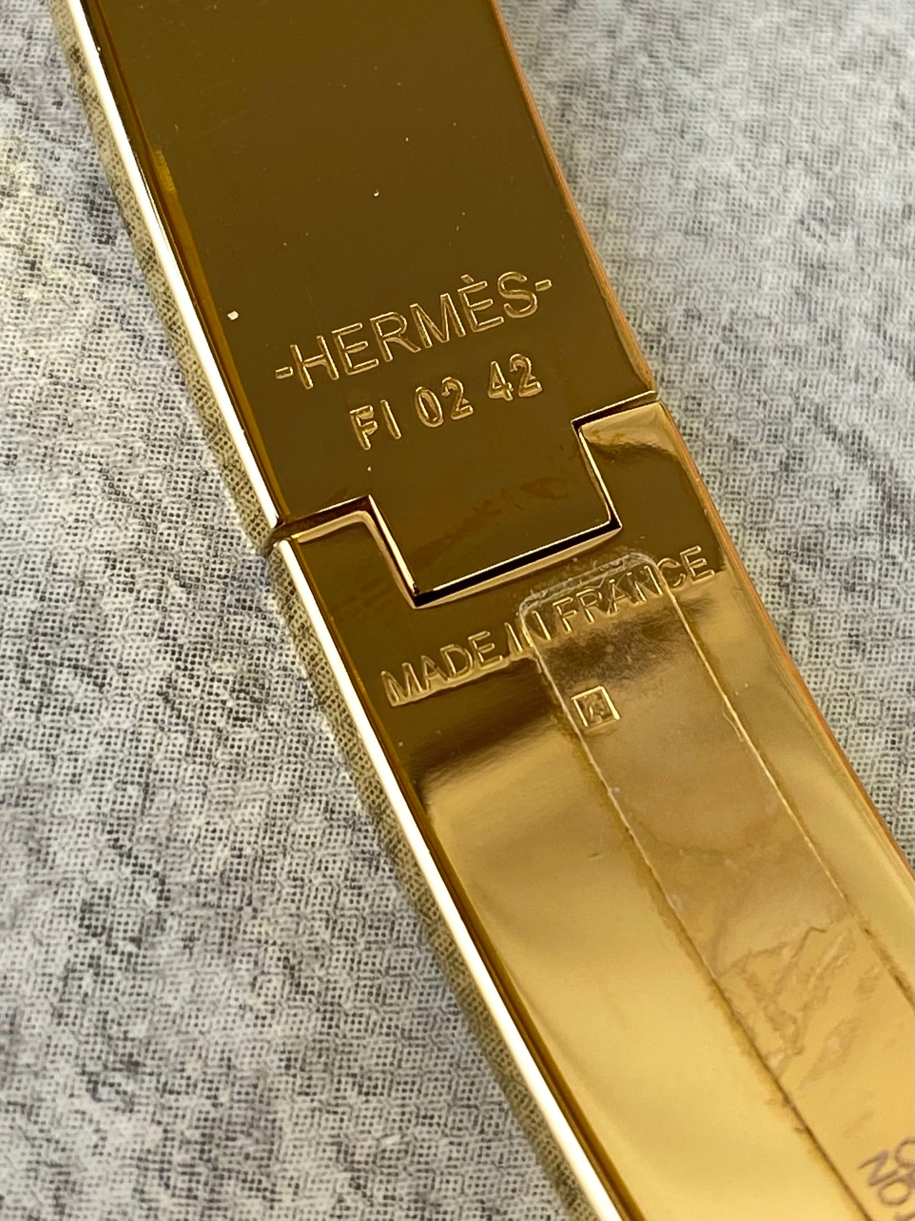 Hermes Black Clic H Bracelet-Bracelet-Hermes-The Closet Egypt