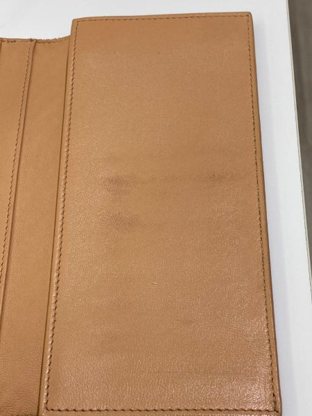 Bottega Veneta Nude Long Wallet-wallet-Bottega Veneta-The Closet Egypt