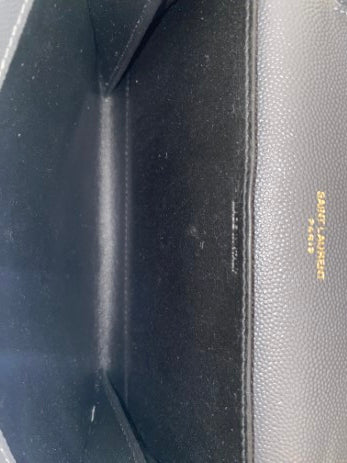 YSL Grey Uptown WOC-Wallet Chain-YSL-The Closet Egypt