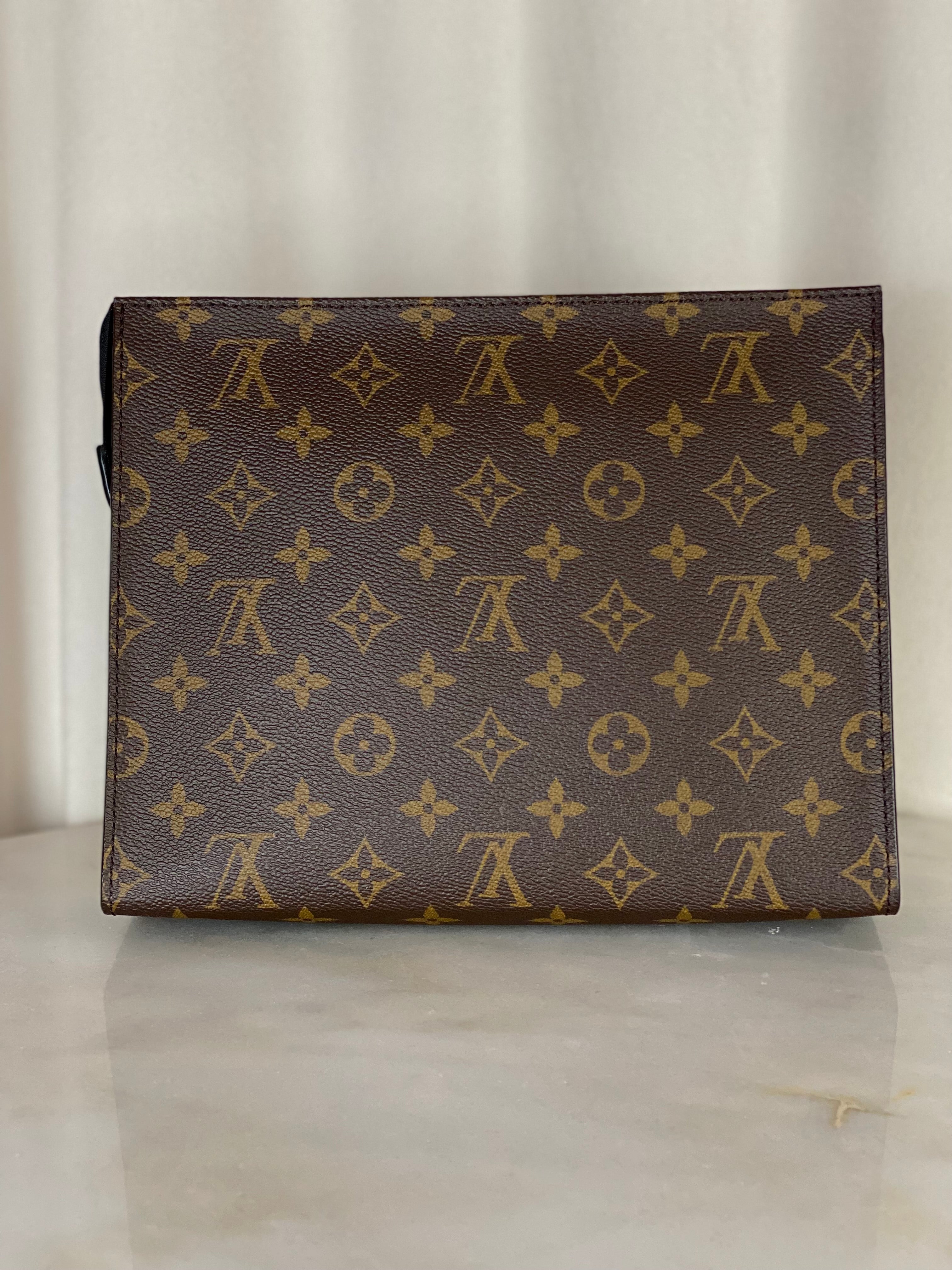 Louis Vuitton Monogram Zip Clutch-Clutch-Louis Vuitton-The Closet Egypt