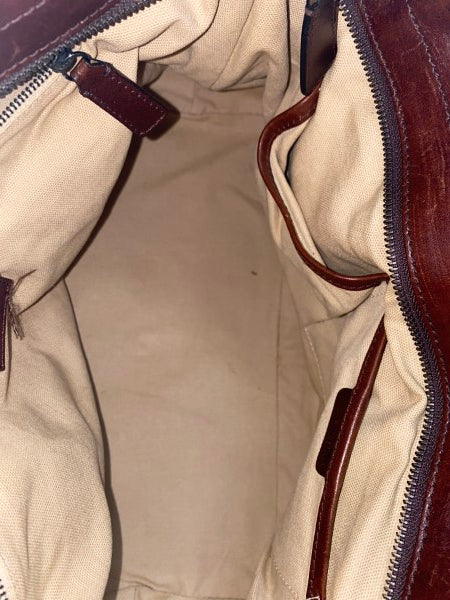 Burberry Brown Mega Check Shoulder Bag-handbag-Burberry-The Closet Egypt