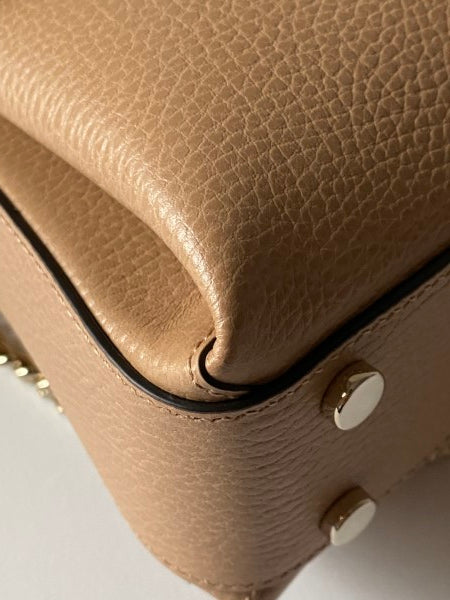 Gucci Beige Dollar Interlocking G Top Handle Bag-handbag-Gucci-The Closet Egypt