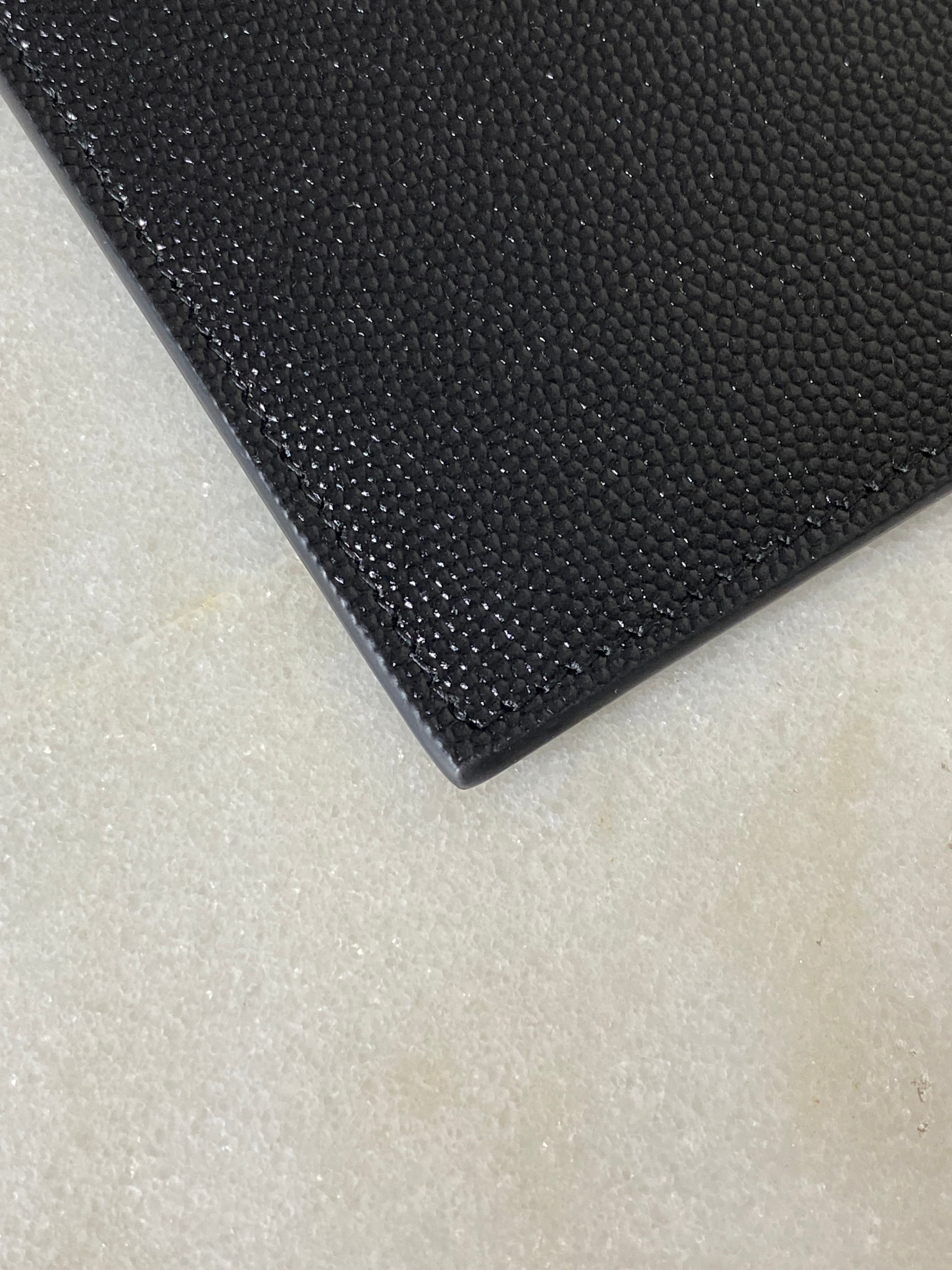 YSL Black Uptown Clutch