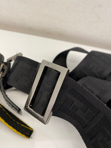 Fendi Black Zucca Nylon Crossbody Bag-handbag-Fendi-The Closet Egypt