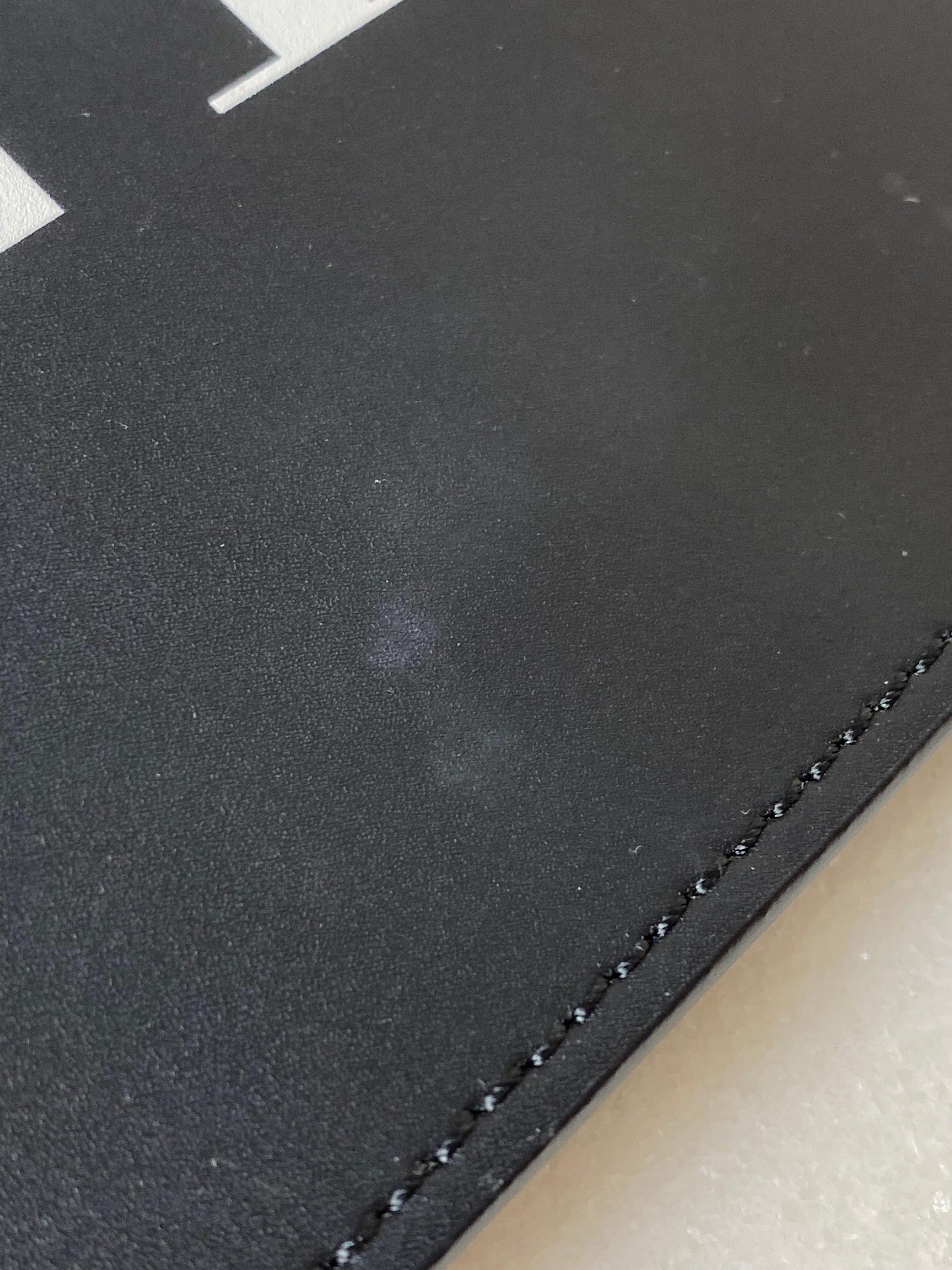 Valentino Black VLTN Logo Clutch-Clutch-Valentino-The Closet Egypt