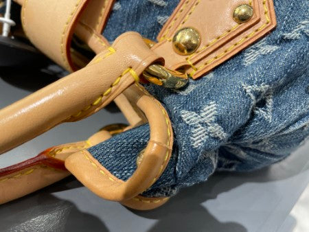 Louis Vuitton Pleaty Denim Small Tote Bag-handbag-Louis Vuitton-The Closet Egypt