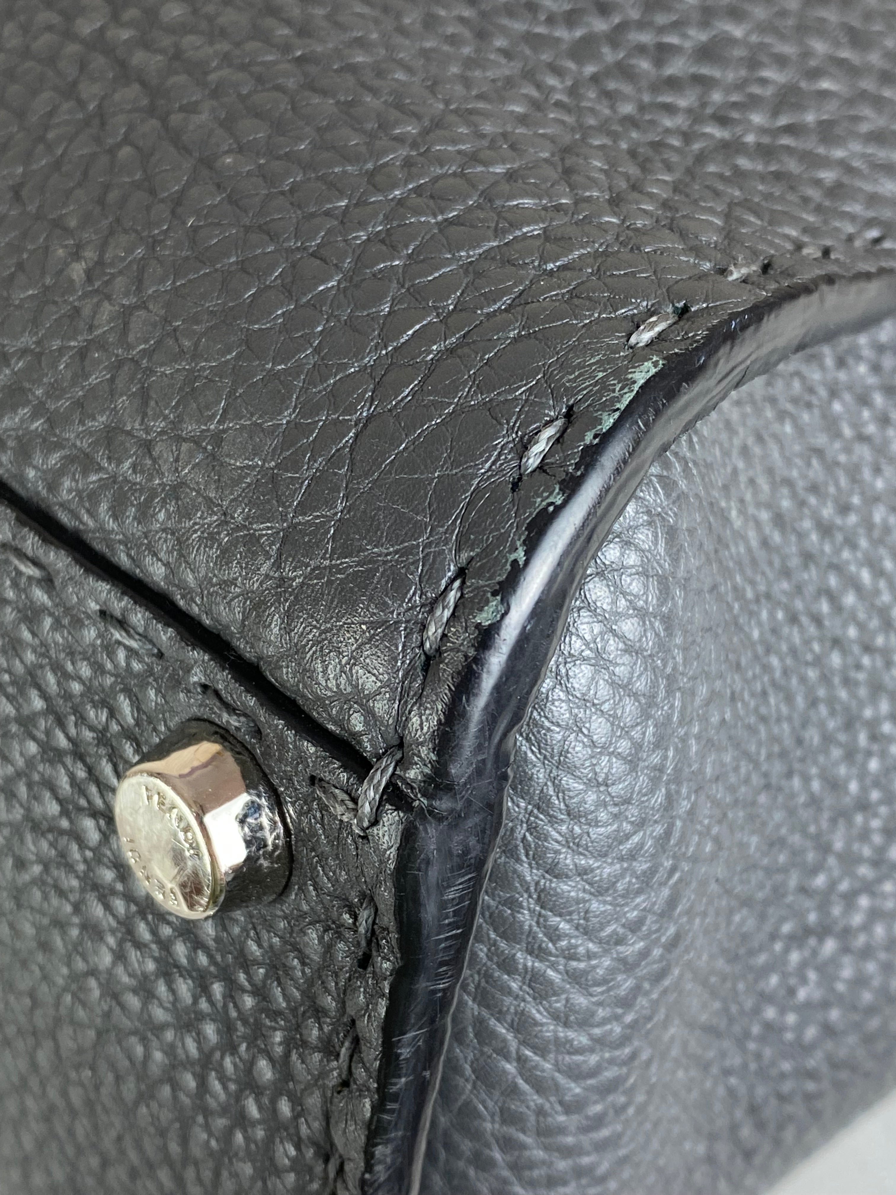 Fendi Dark Grey Selleria Peekaboo ISeeU Medium Bag