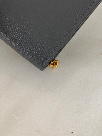 YSL Grey Uptown WOC-Wallet Chain-YSL-The Closet Egypt