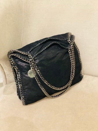 Stella Mccartney Black Falabella Bag-handbag-Stella Mccartney-The Closet Egypt