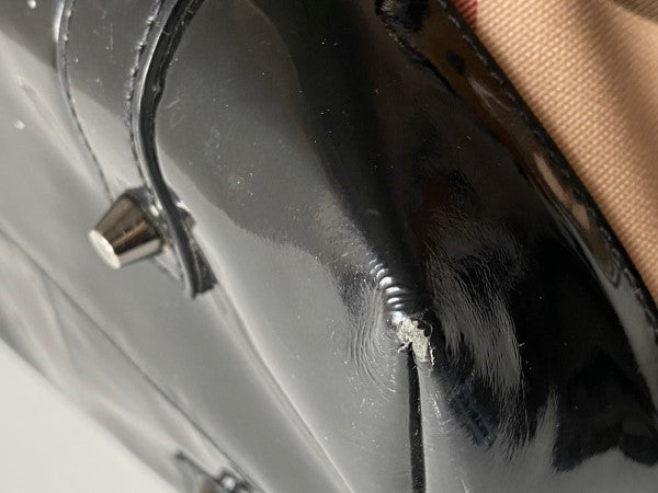 Burberry Nova Check Black Top Handle Bag-handbag-Burberry-The Closet Egypt