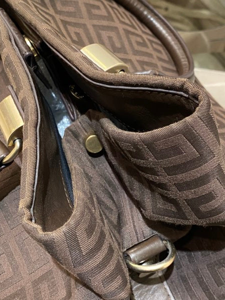 Givenchy Dark Brown Logo Tote Bag-handbag-Givenchy-The Closet Egypt