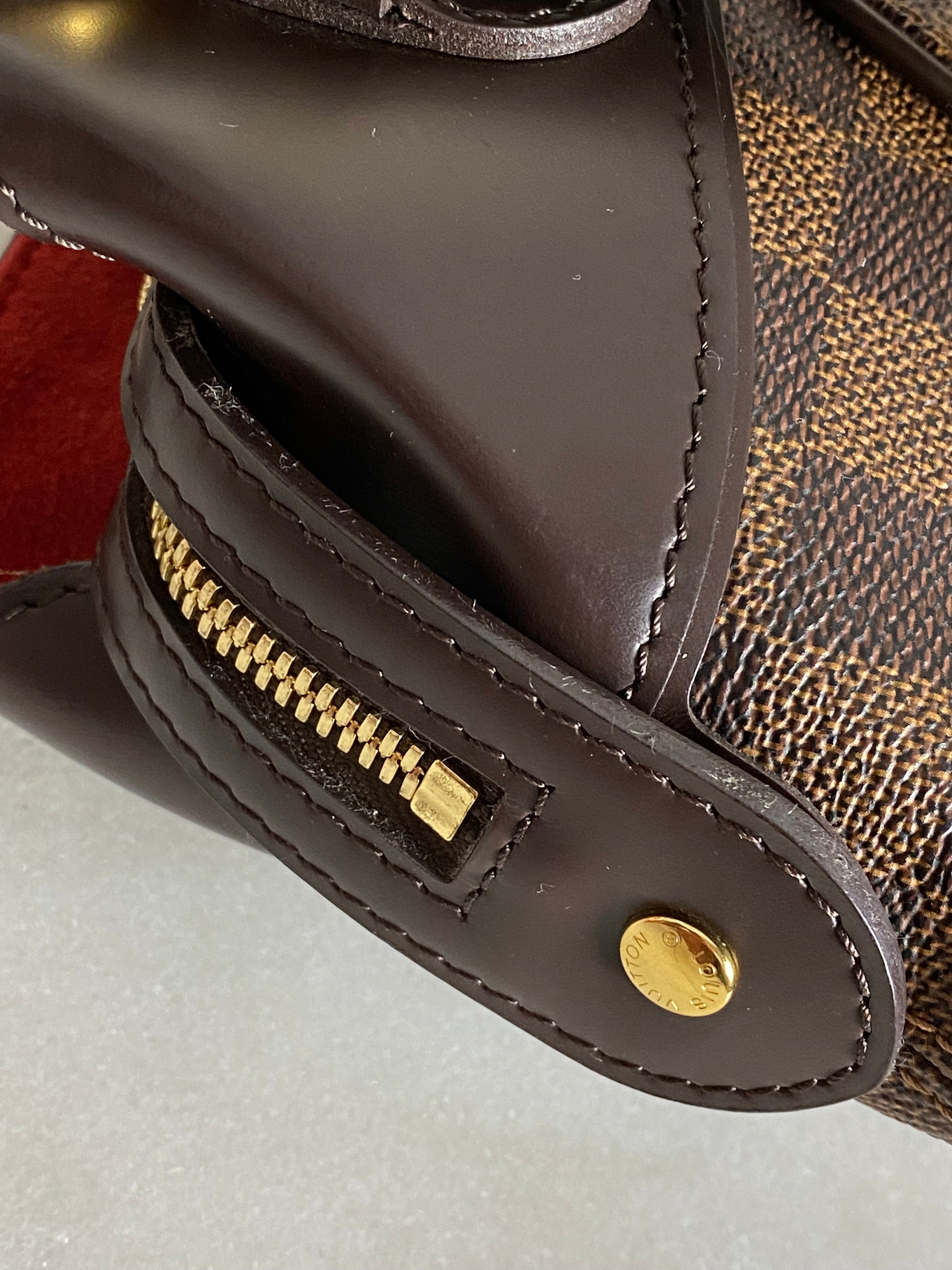 Louis Vuitton Damier Ebene Sistina PM Shoulder Bag-handbag-Louis Vuitton-The Closet Egypt