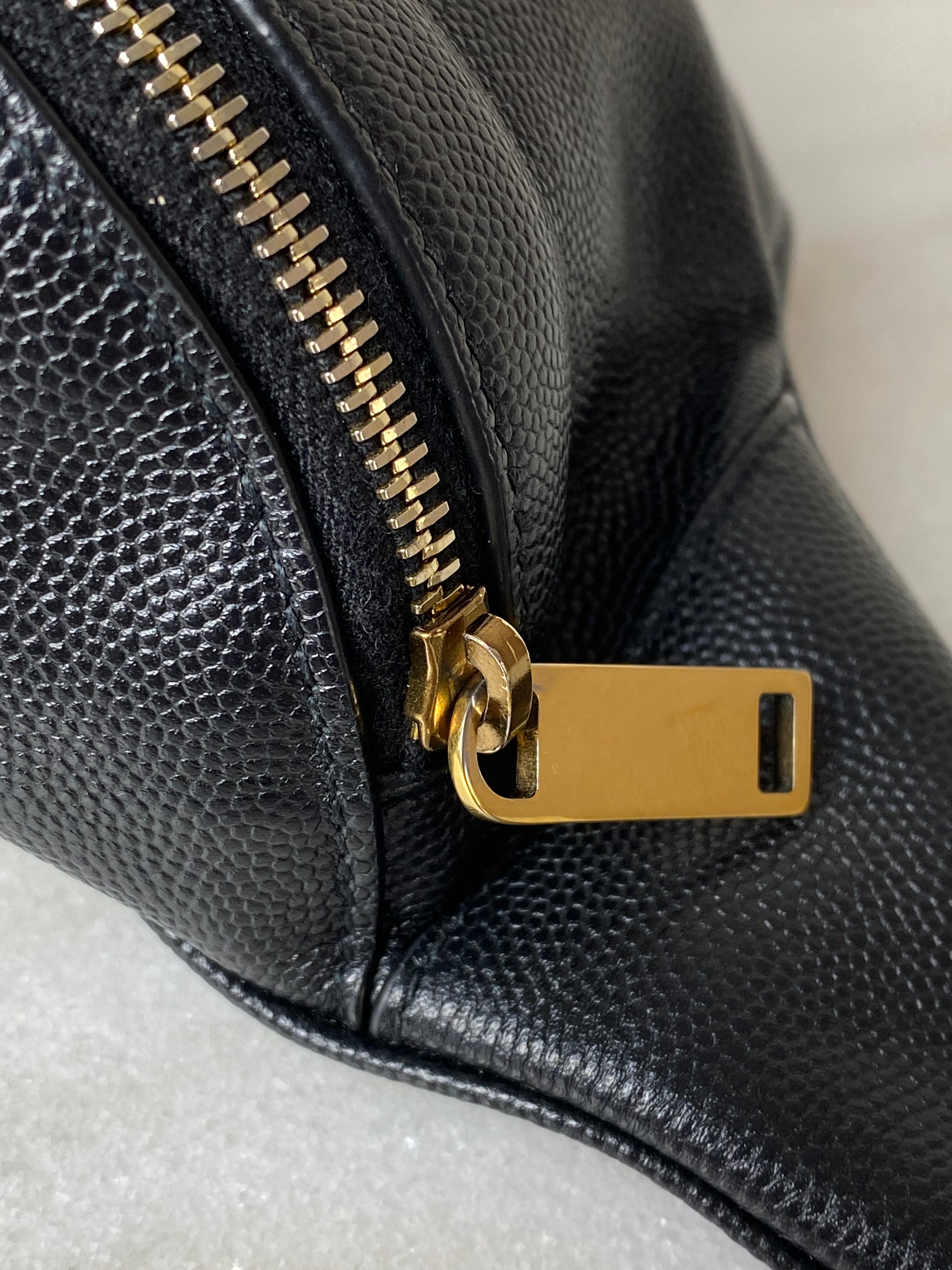 YSL Black Waist Bag