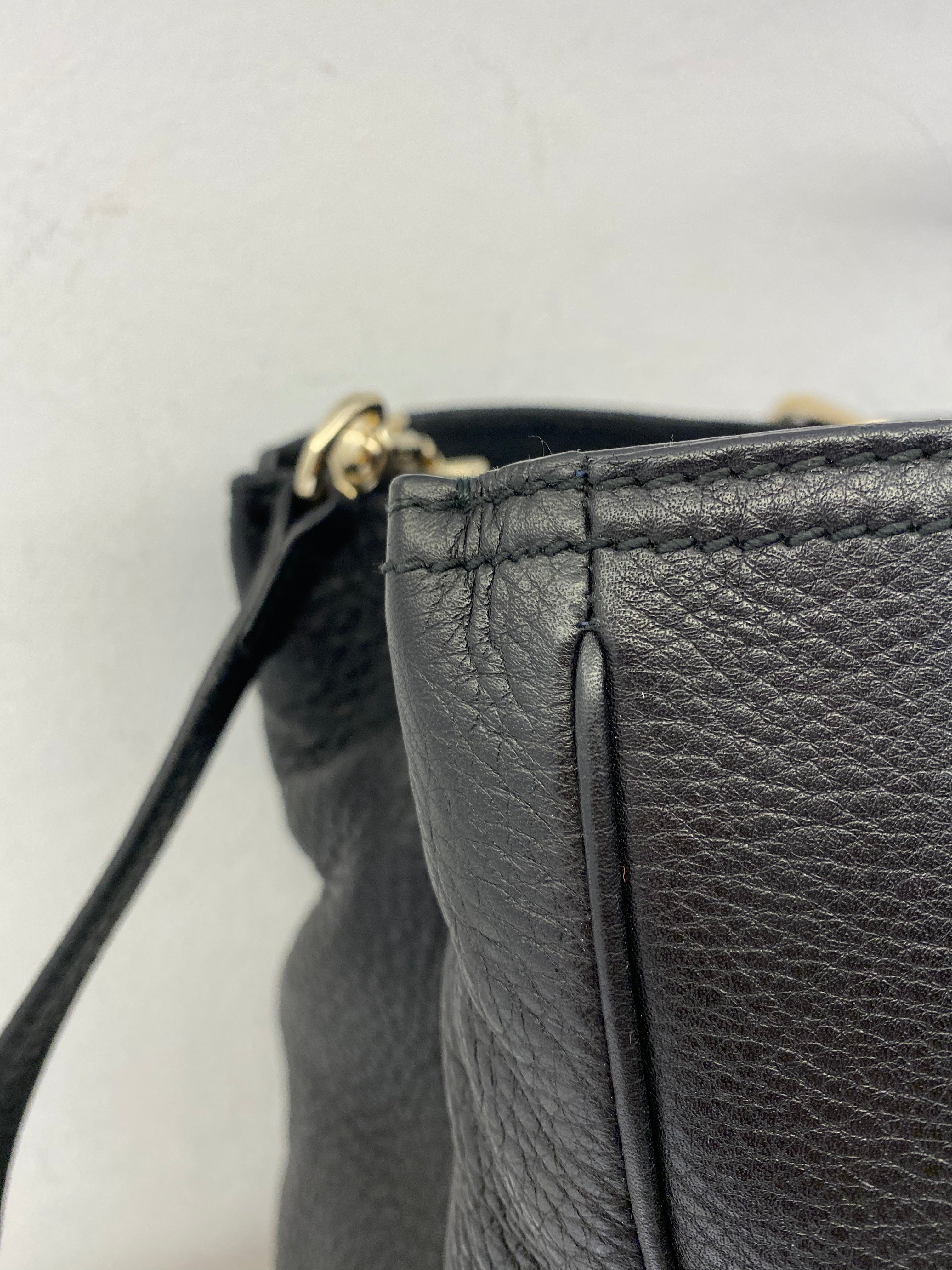 Gucci Black Bamboo Top Handle Shopper Large Bag-handbag-Gucci-The Closet Egypt