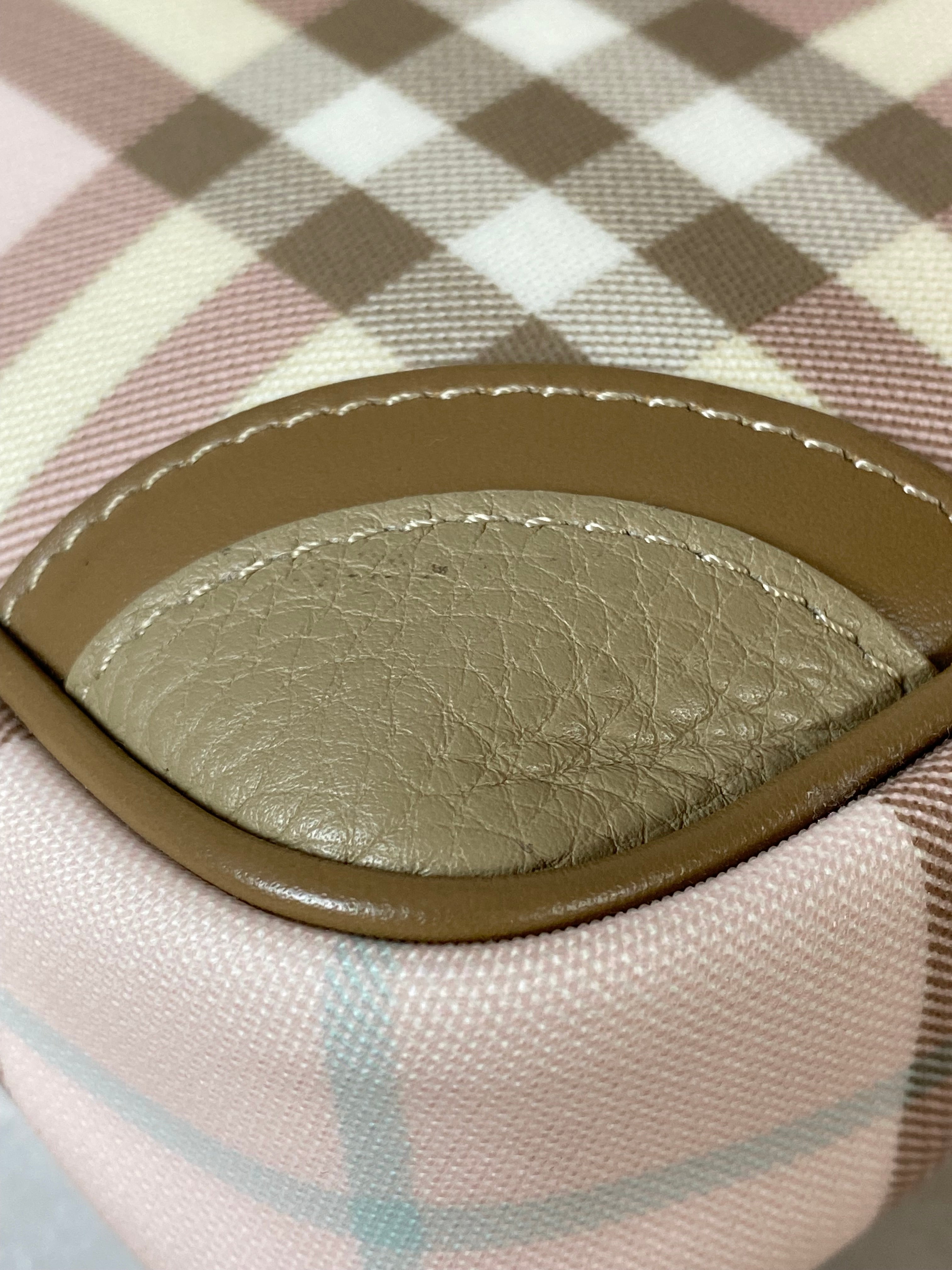 Burberry Bicolor Nova Check Bucket Shoulder Bag-handbag-Burberry-The Closet Egypt