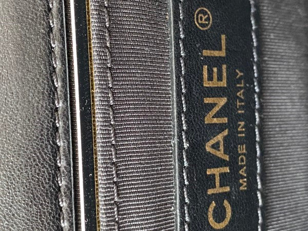 Chanel Black Quilted Horizontal Boy Brick Studded Flap Bag-handbag-Chanel-The Closet Egypt