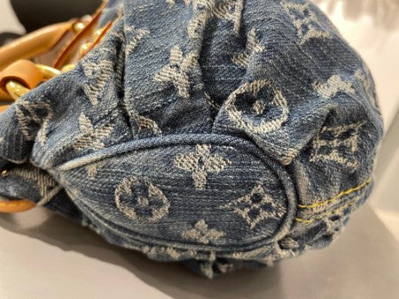 Louis Vuitton Pleaty Denim Small Tote Bag-handbag-Louis Vuitton-The Closet Egypt
