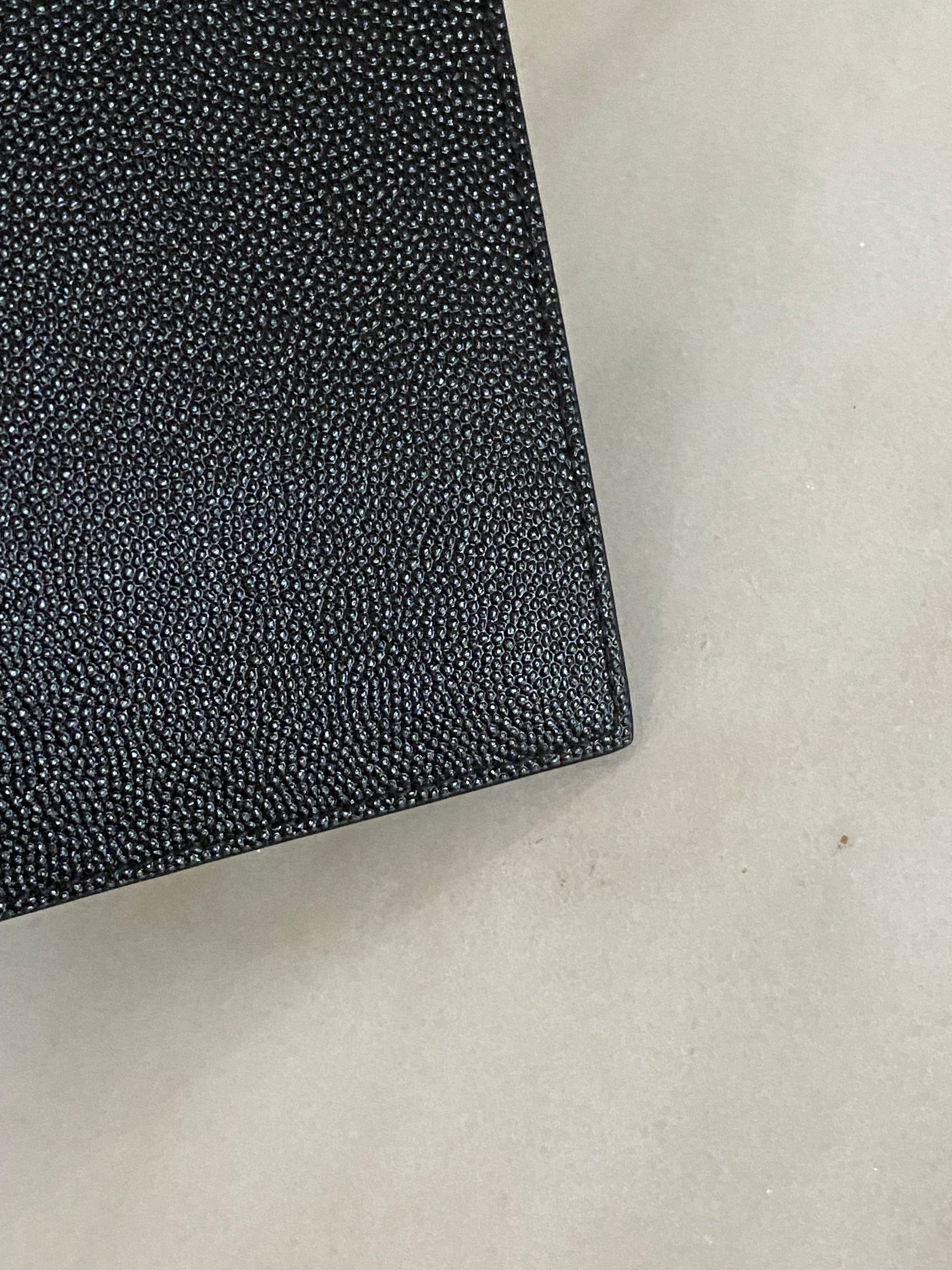 YSL Black Uptown Clutch-Clutch-YSL-The Closet Egypt