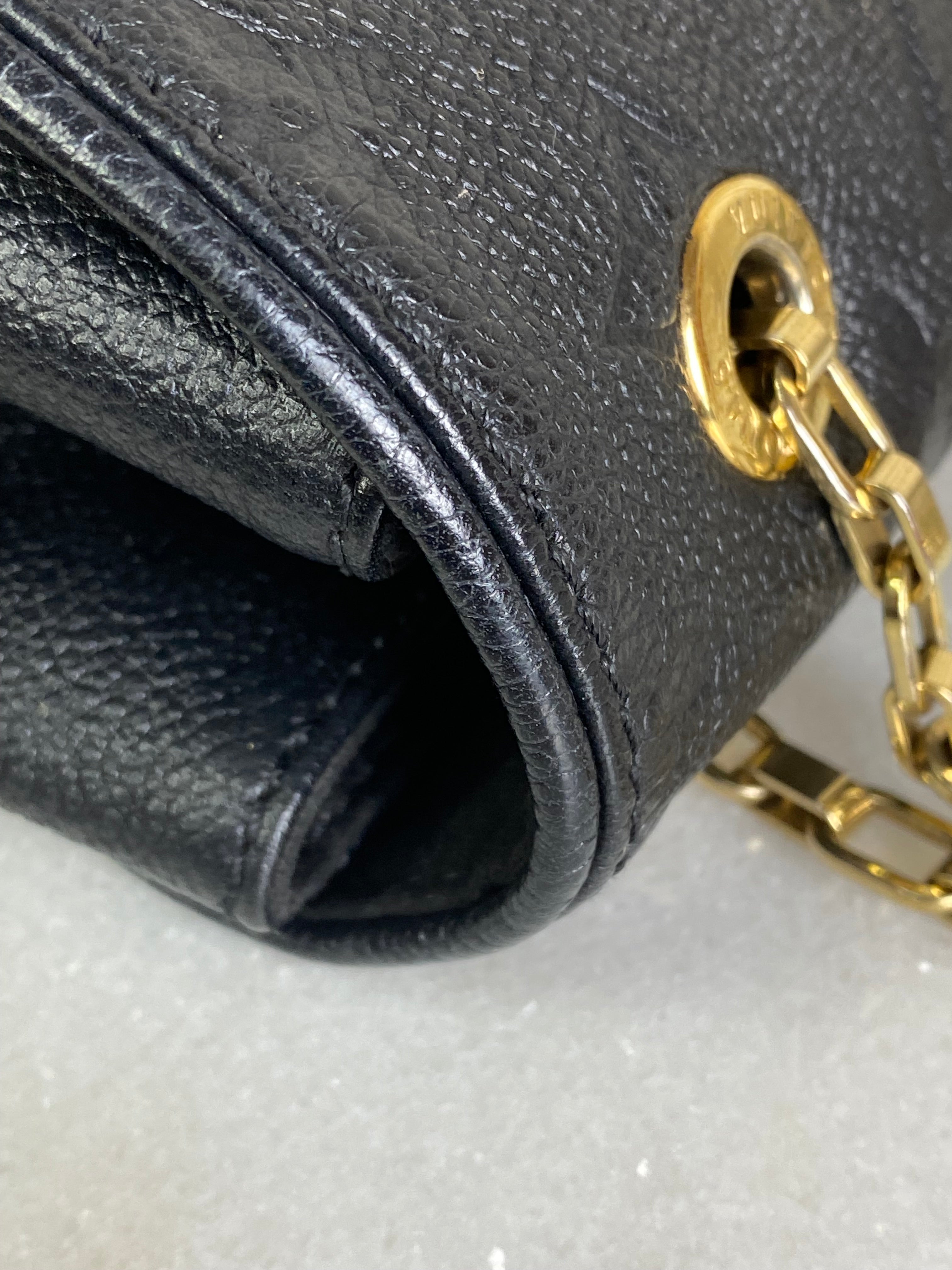 Louis Vuitton Black Monogram Empreinte St Germain Bag-handbag-Louis Vuitton-The Closet Egypt