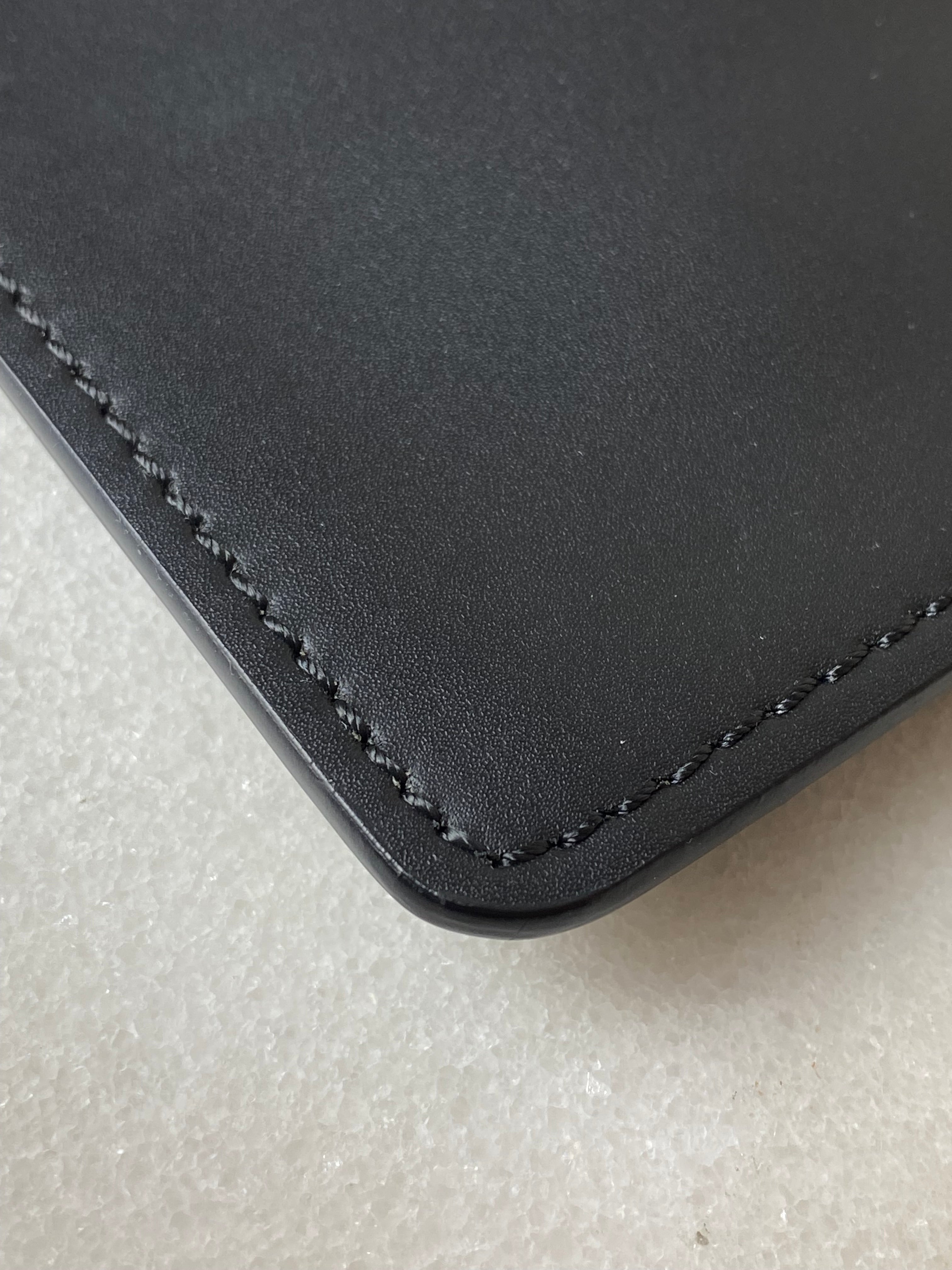 Valentino Black VLTN Logo Clutch-Clutch-Valentino-The Closet Egypt