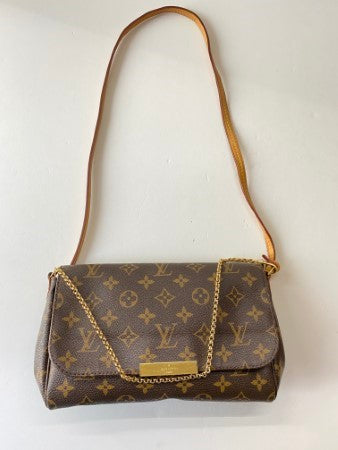 Louis Vuitton Monogram Favorite MM Bag W/ Chain-handbag-Louis Vuitton-The Closet Egypt