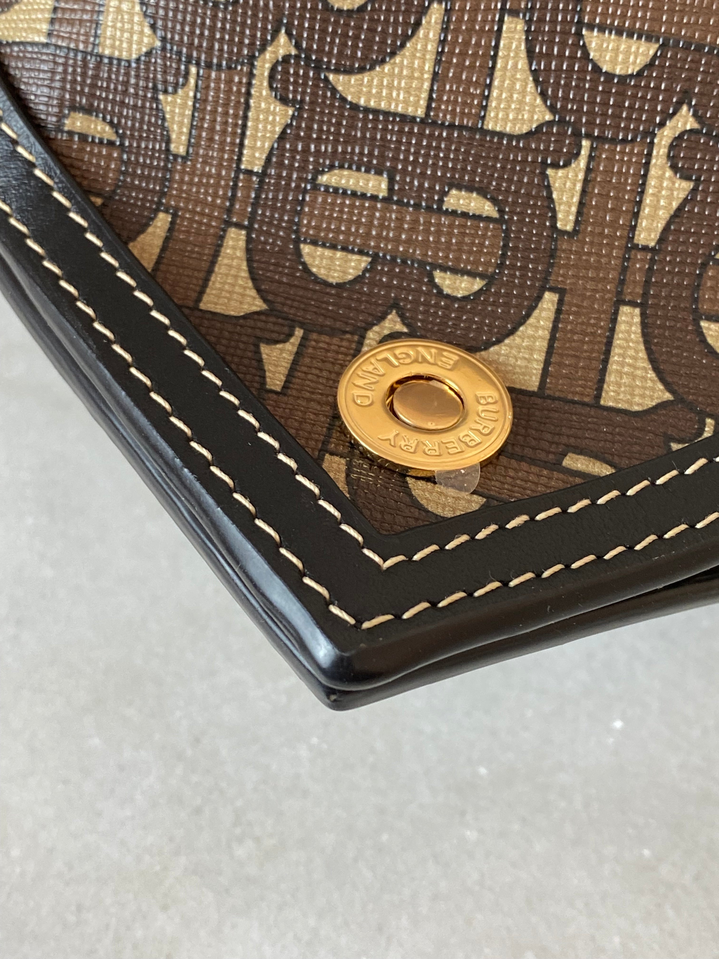 Burberry Brown TB Printing Society Large Tote Bag-handbag-Burberry-The Closet Egypt