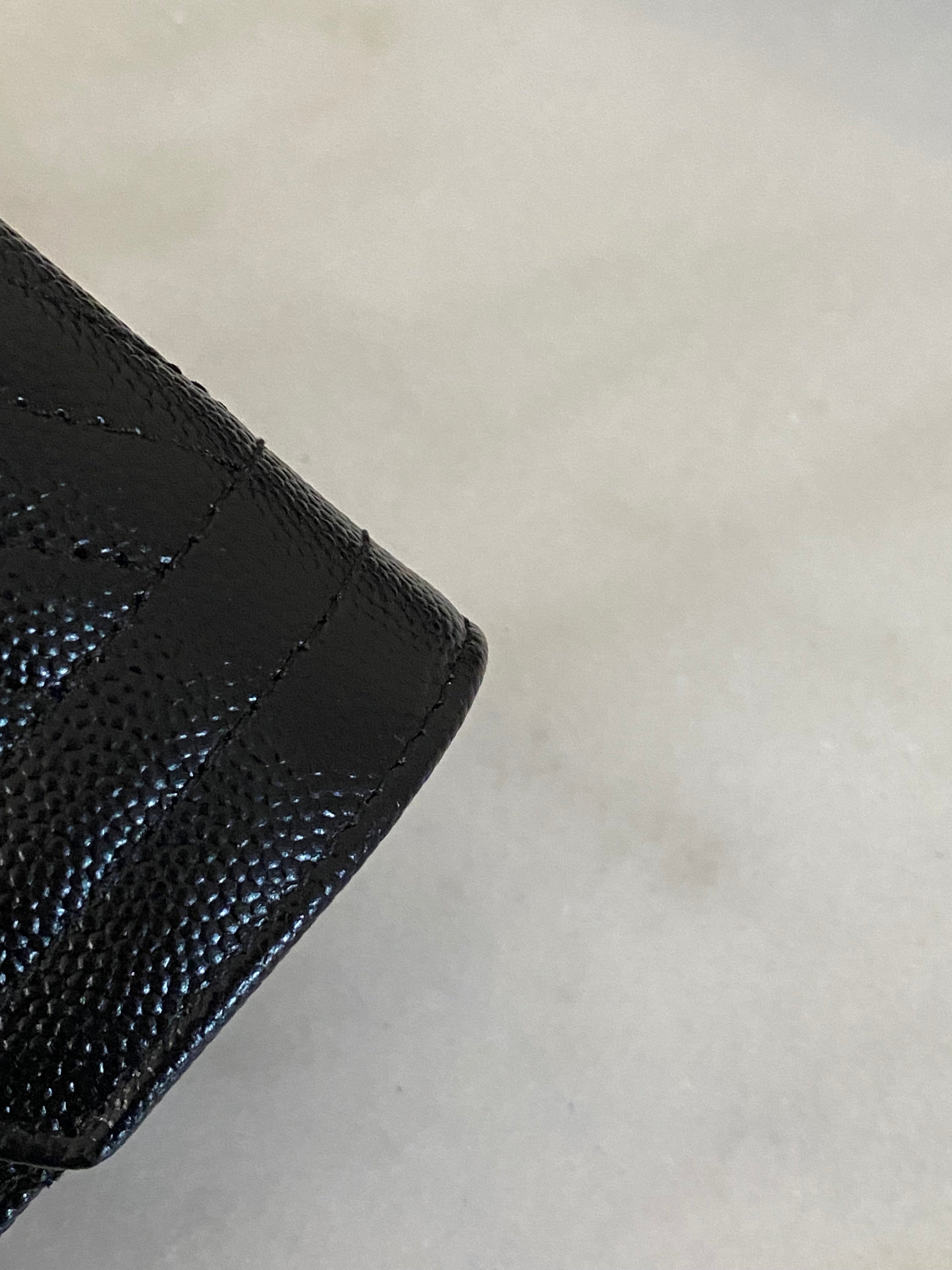 YSL Black Cassandre Small Wallet-wallet-YSL-The Closet Egypt