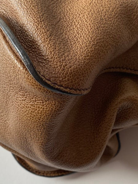 Burberry Brown Tote Turn Lock Bag-handbag-Burberry-The Closet Egypt